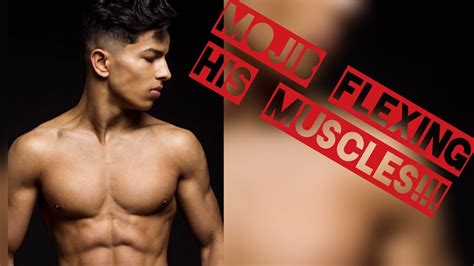 Mojib Flexing His Muscles Youtube