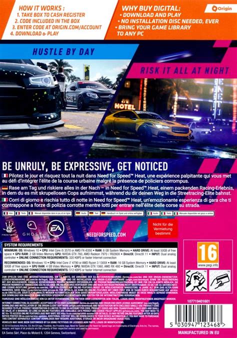 Nfs Heat 2019 Box Cover Art Mobygames