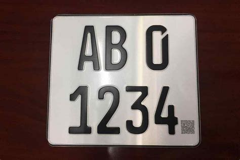 Lto Finally Has A New Motorcycle Plate Design Motorcycle News
