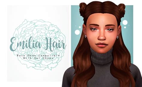 Elliandra In 2020 Sims 4 Black Hair Sims 4 Sims Hair Otosection