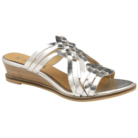 Buy Ravel Ladies Marion Flat Sandals Online In Silver
