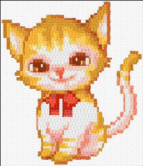 Kitten171417x Stitch10 Free Patterns Online
