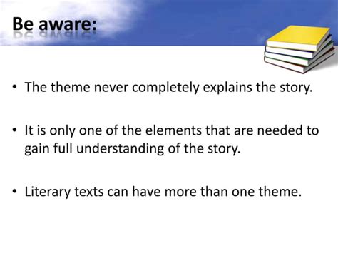 Finding Themes In Literature Ppt