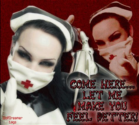 Let me make you a martyr. come here let me make you feel better scary nurse meme ...