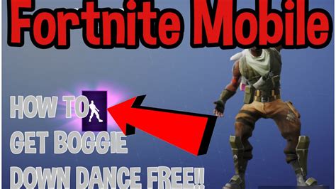 Works for all ps4/xbox/pc and all other devices.subscribe. How To Get Boogie Down Dance IN Fortnite MOBILE - YouTube