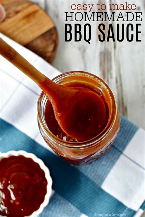 Easy Homemade Bbq Sauce Recipe Homemade Bbq Sauce In Minutes