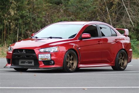 Modified 2011 Mitsubishi Lancer Evolution X Gsr For Sale On Bat