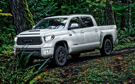 Download Wallpapers 2020 Toyota Tundra Exterior Front View Tundra