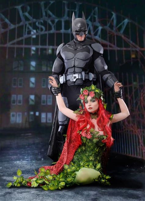 Batman Catwoman And Poison Ivy Cosplay Poison Ivy Cosplay Poison Ivy