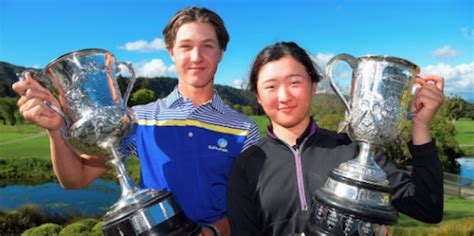 Dobbelaar And Zheng Make New Zealand Amateur Golf History