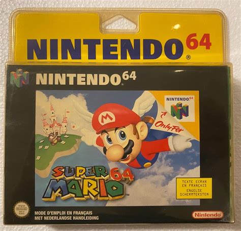 Nintendo 64 Super Mario 64 In Sealed Blister Video Catawiki