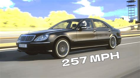 Assetto Corsa Mercedes Benz S65 AMG Euro Charged Tune W220 Max Speed