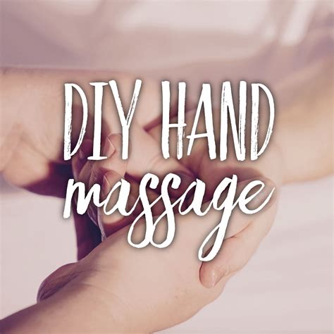Single Post Hand Massage How To Massage Yourself Massage