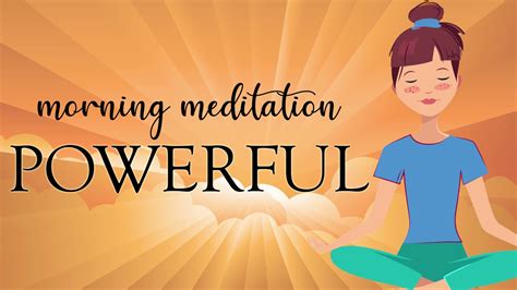 Powerful 10 Minute Morning Meditation Youtube