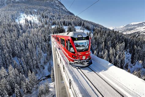 Rail Travel Graubünden Tourism