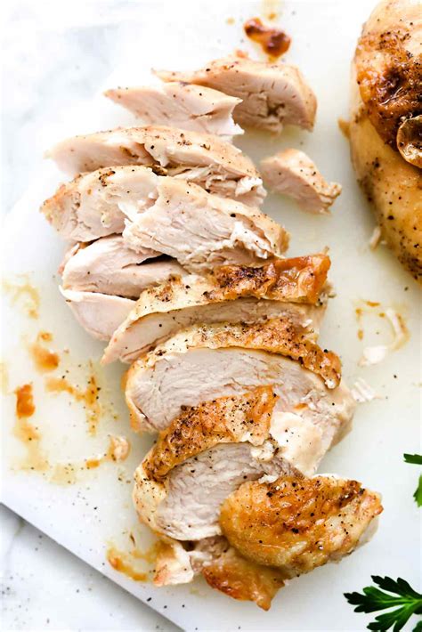Toss the chicken in a large bowl with 2 tablespoons olive oil. The Best Baked Chicken Breast Recipe (So Juicy ...