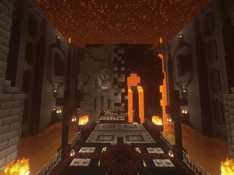 Nether Castle Minecraft Map