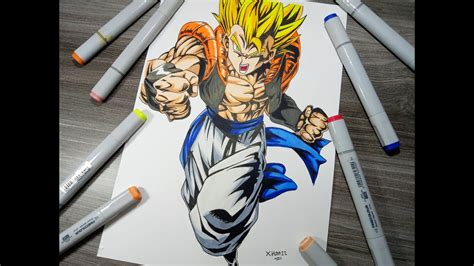 Dargoart Drawing Of Gogeta How To Draw Gogeta From Dragon Ball Z In