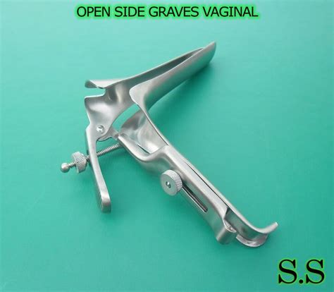 open side graves vaginal speculum medium surgical instruments ebay