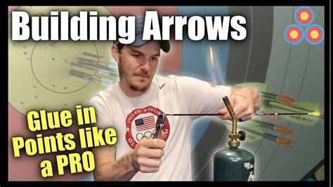 Building Arrows How To Glue Points In The Best Way Install Arrow