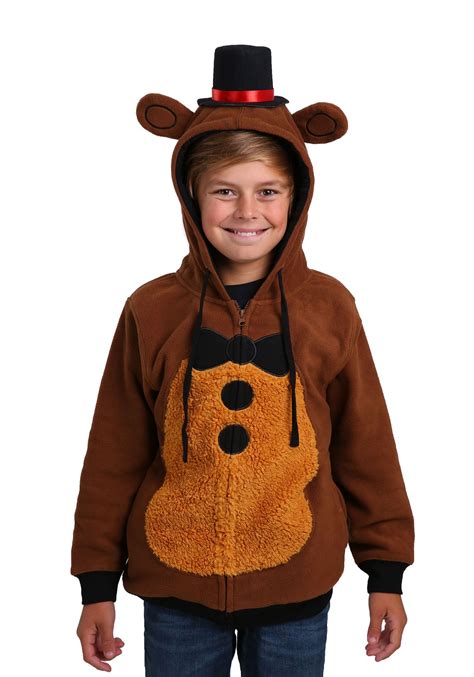 Five Nights At Freddys Kids Costume Hoodie Fnaf Costume For Kids Diy