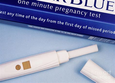 Home Pregnancy Test Photograph By Cordelia Molloyscience Photo Library