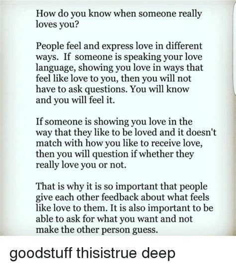 1 creative funny ways to say i love you. How Do You Know When Someone Really Loves You? People Feel and Express Love in Different Ways if ...