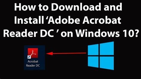 How To Download And Install Adobe Acrobat Reader DC On Windows YouTube