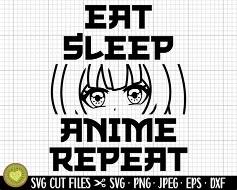 Anime Svg Anime Girl Svg Anime Svg Cricut File For Shirt Etsy