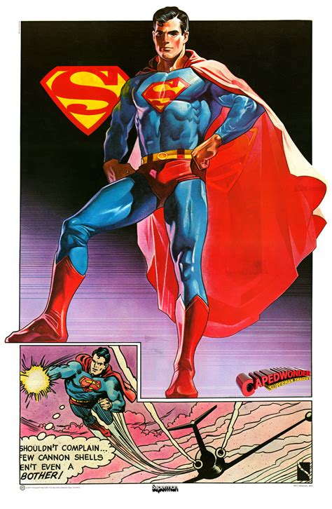 Cw Drew Struzan Superman Poster Capedwonder Superman Imagery