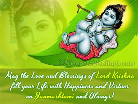 Krishna Janmashtami Greeting Cards Ecards Images Wishes