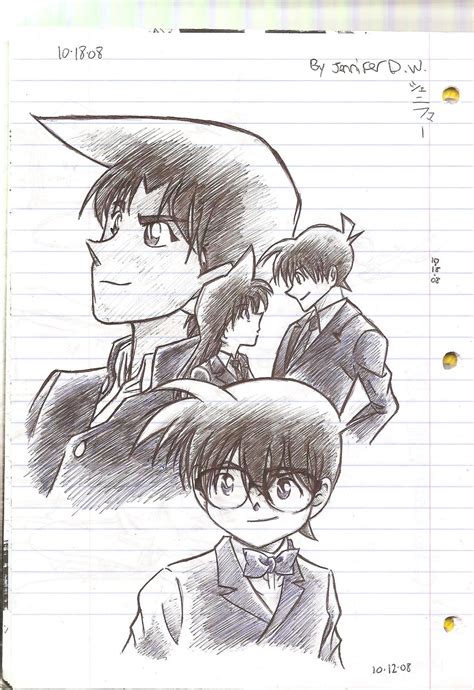 Detective Conan Movie Drawing By Marimokun On Deviantart