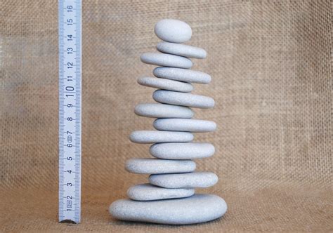 8 Or 14 Balancing Stones Zen Meditation Yoga Stones Cairn Etsy Zen