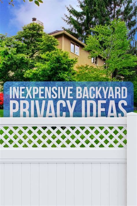 The owner wanted to create privacy and the sense of a courtyard without barricading the side/rear yard with a typical privacy fence. 7 Backyard Privacy Ideas to Keep Nosy Neighbors Out Without a Fence | Easy backyard, Backyard