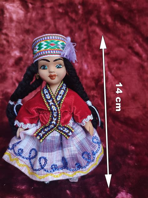 Handmade Special Uzbek Ceramic Doll Girl In Authentic Antique Etsy Uk