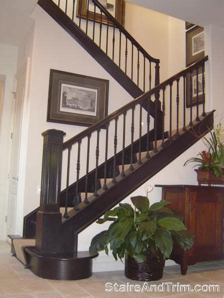 We provide the finest stair components to create a stunning, sturdy stair banister. New stair railing option. like the big column. not so much ...