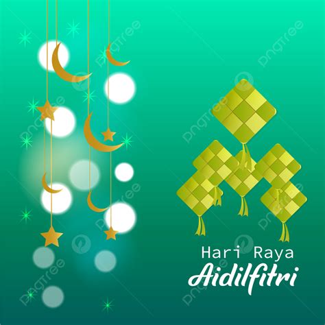 Traditionelle Islamische Selamat Hari Raya Aidilfitri Hintergrunddesign