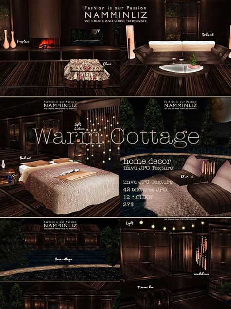 Warm Cottage Imvu Home Decor  Texture 42 Textures J Namminliz
