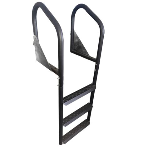Multinautic Retractable Painted Steel Dock Ladder The Home Depot Canada