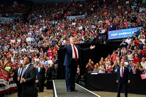 Trump Treats Rally In Cincinnati As Rebuttal To Democratic Debates