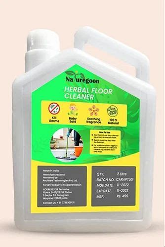 Naturegoon Herbal Eco Friendly And Non Toxic Floor Cleaner 2 Litre At