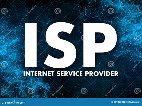 Isp Internet Service Provider Company That Provides Web Access