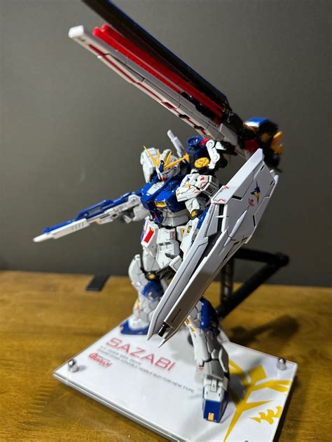 premium bandai rg rx 93ff nu gundam hobbies and toys toys and games on carousell