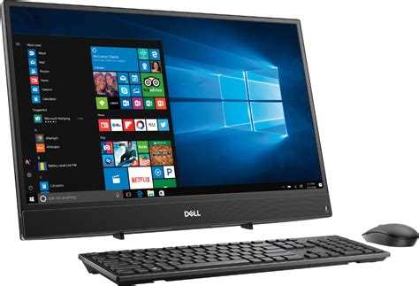 Additional ports microphone and headphone jacks. Dell Inspiron 21.5" Touch-Screen All-In-One AMD E2-Series ...