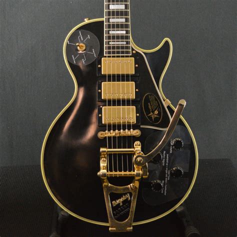 2008 Gibson Les Paul Jimmy Page Black Beauty Pickers Supply