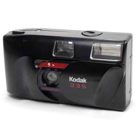 Vintage Compact Retro 35mm Film Camera Kodak 335 With Case Film