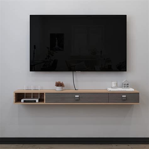Buy Wall Mounted Floating Tv Stand Media Console Entertainment Gaming