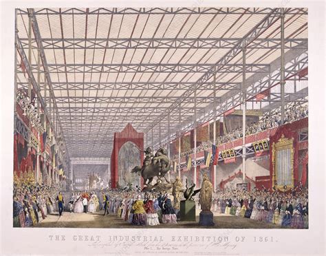 The market offers a wide array of options to enjoy the grilled chicken or fish. Great Exhibition, Crystal Palace, Hyde Park, London, 1851 ...