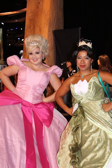 Princess Charlotte And Princess Tiana Disney Cosplay Pictures From