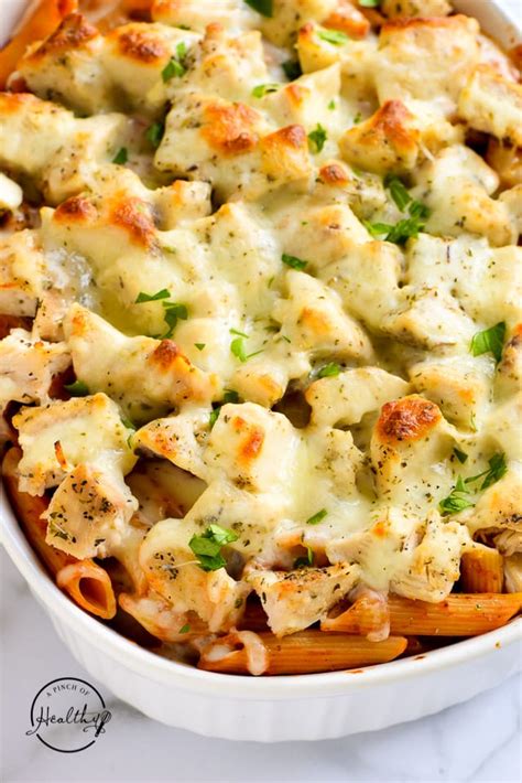 Chicken Pasta Bake Simple Delicious Dinner